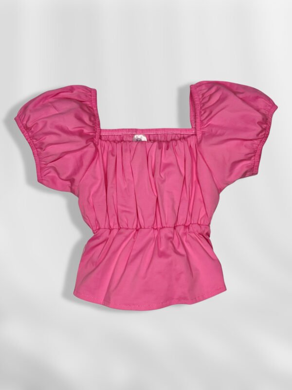Blusa Recogido Rosa