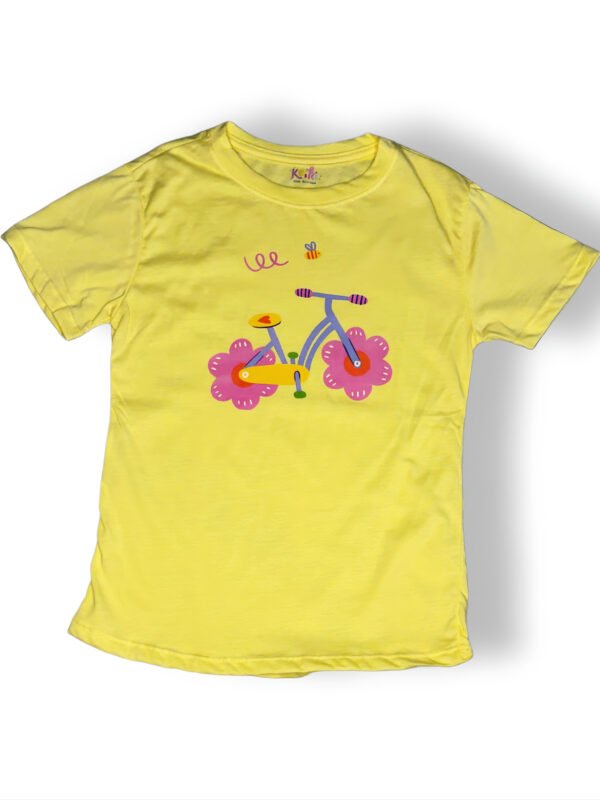 Camiseta Bicicleta Floral
